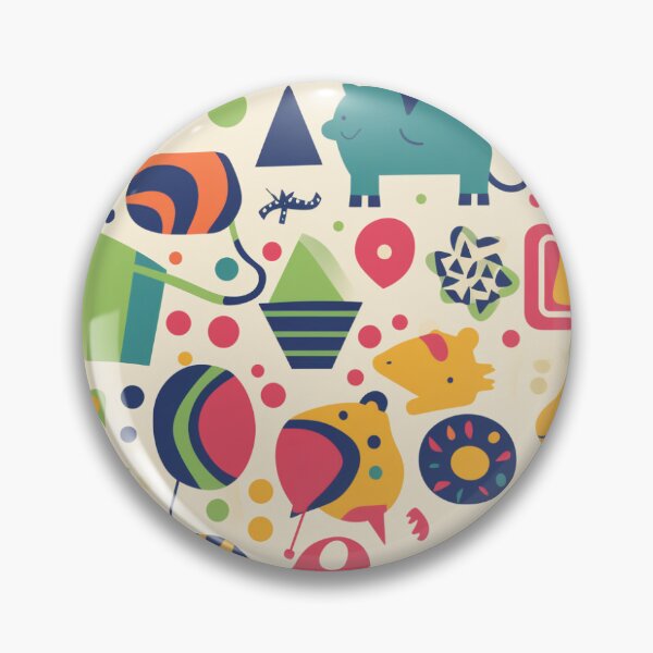Item preview, Cute and Playful Geometric Design Pattern designed and sold by TopperTees.