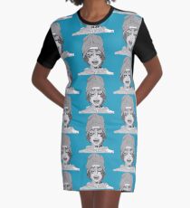 lil xan-black n white Graphic T-Shirt Dress