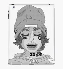 lil xan-black n white iPad Case/Skin