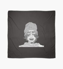 lil xan-black n white Scarf