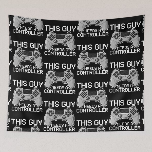 Item preview, This Guy Needs A Controller Gamer Gift Idea designed and sold by FNStuff.