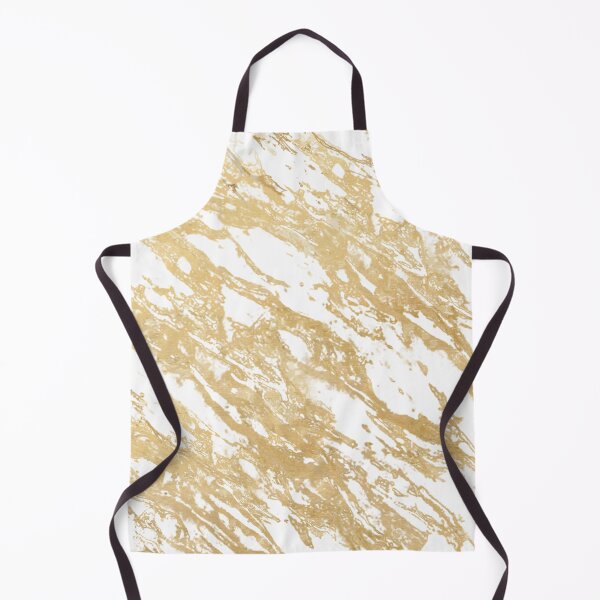 Item preview, Abstract Gold Paint Splatter on White designed and sold by calibrit.