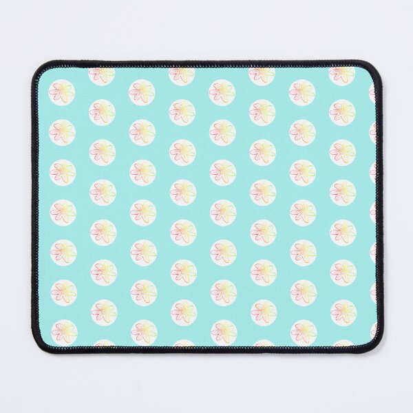 Item preview, Pastel baby blue flower painting pattern | Kids pastel blue color floral artistic pattern designed and sold by lausn.