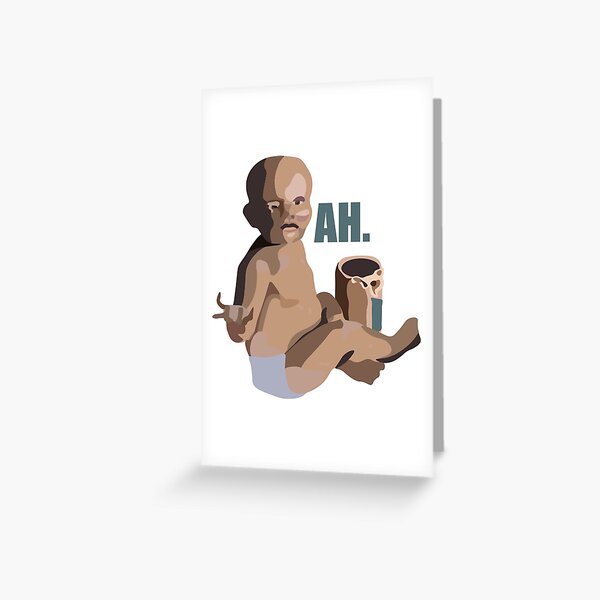 Peanut Butter Baby Greeting Card