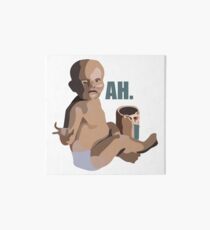 Erdnussbutter Baby Galeriedruck