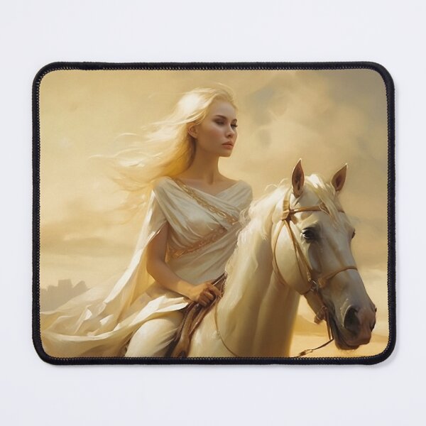 Item preview, A beautiful girl and stallion designed and sold by AestheticsArt81.