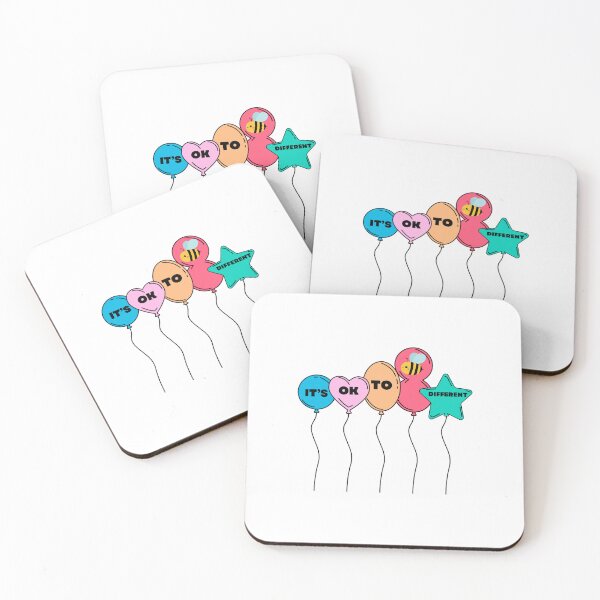 Item preview, World Autism Awareness Day April 2nd, ‘It’s OK To Be Different’, autism awareness quotes and gifts  designed and sold by haRexia.