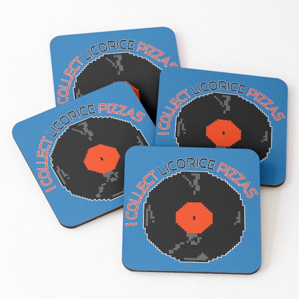 Item preview, Pixel Art Vinyl Design - Collecting Licorice Pizzas designed and sold by Fun Funky Designs.