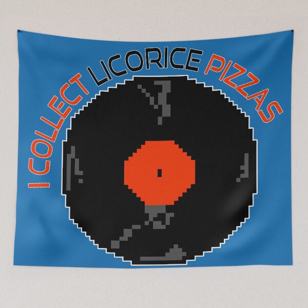 Item preview, Pixel Art Vinyl Design - Collecting Licorice Pizzas designed and sold by Fun Funky Designs.