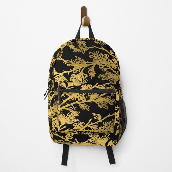 Item preview, Gold Leaf pattern on Black designed and sold by calibrit.