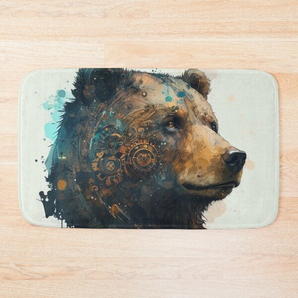 Item preview, Steampunk Animals - Mechanical Bears #5 designed and sold by MindAsylum.