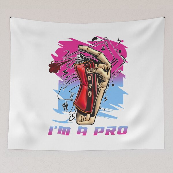Item preview, An colorful 3d paint Spray Can holding by a 3d hand,I'm a Pro designed and sold by Willem Horinga.