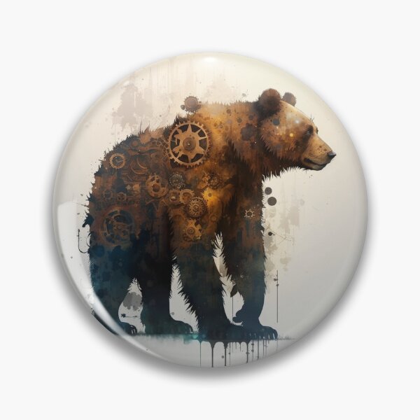 Item preview, Steampunk Animals - Mechanical Bears #4 designed and sold by MindAsylum.