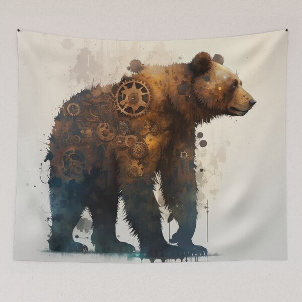 Item preview, Steampunk Animals - Mechanical Bears #4 designed and sold by MindAsylum.