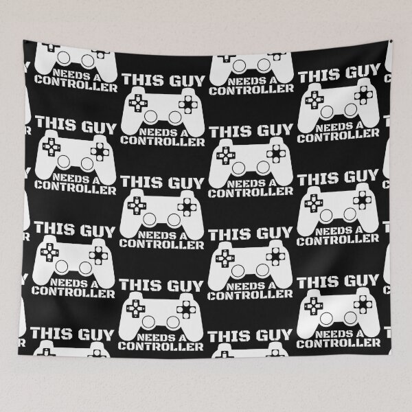 Item preview, This Guy Needs A Controller Gamer Gift Idea designed and sold by FNStuff.