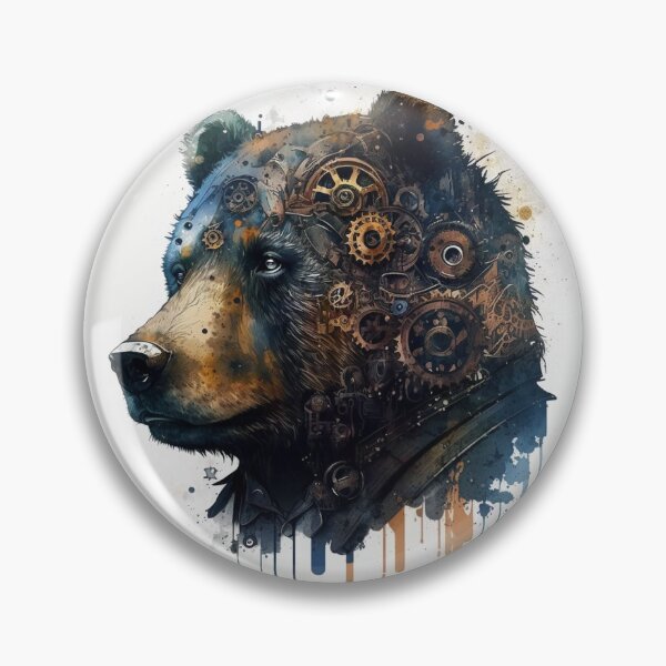 Item preview, Steampunk Animals - Mechanical Bears #3 designed and sold by MindAsylum.