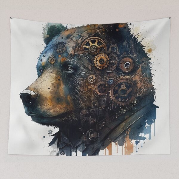 Item preview, Steampunk Animals - Mechanical Bears #3 designed and sold by MindAsylum.
