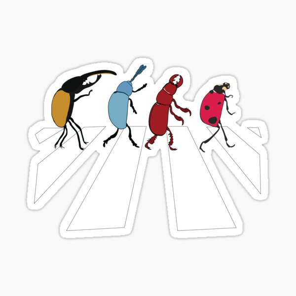 The Beetles Sticker