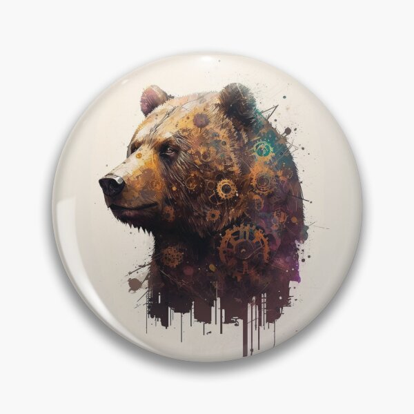 Item preview, Steampunk Animals - Mechanical Bears #2 designed and sold by MindAsylum.