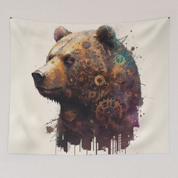 Item preview, Steampunk Animals - Mechanical Bears #2 designed and sold by MindAsylum.