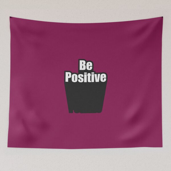 Item preview, Be positive designed and sold by hipposstore.