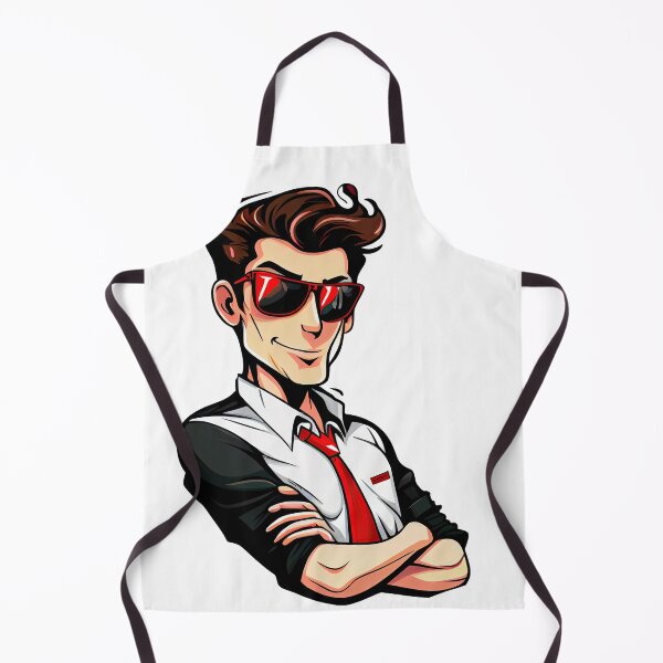 Item preview, Cool Cartoon Elegant Salesman designed and sold by Piotrek0001.
