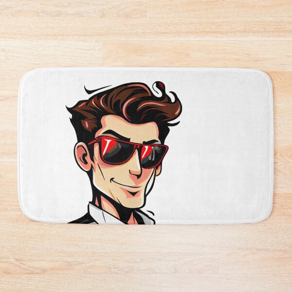 Item preview, Cool Cartoon Elegant Salesman designed and sold by Piotrek0001.