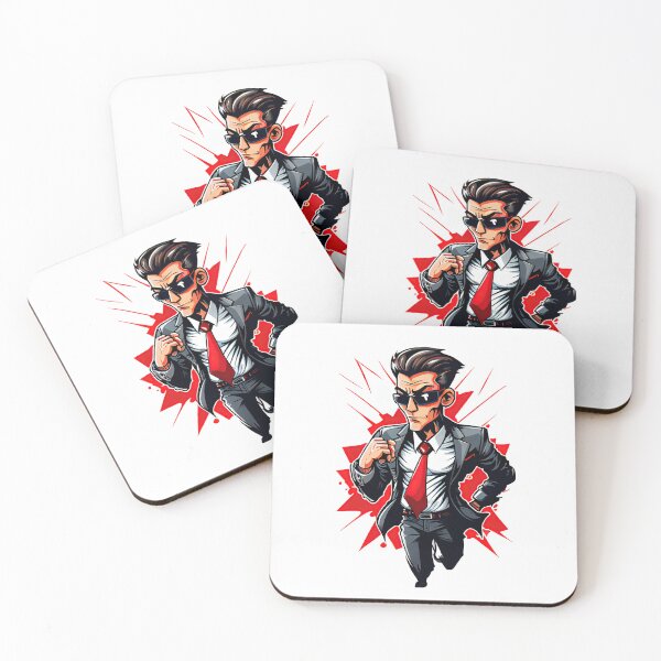 Item preview, Cool Cartoon Elegant Salesman designed and sold by Piotrek0001.