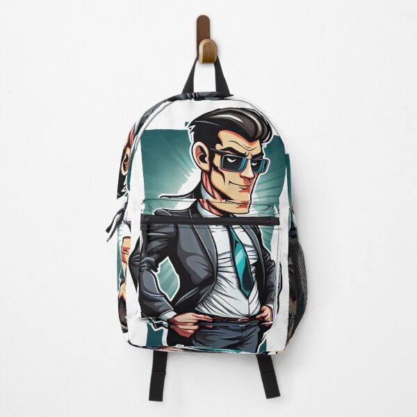 Item preview, Cool Cartoon Elegant Salesman designed and sold by Piotrek0001.