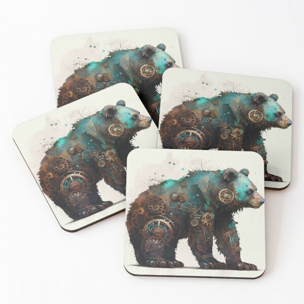 Item preview, Steampunk Animals - Mechanical Bears designed and sold by MindAsylum.