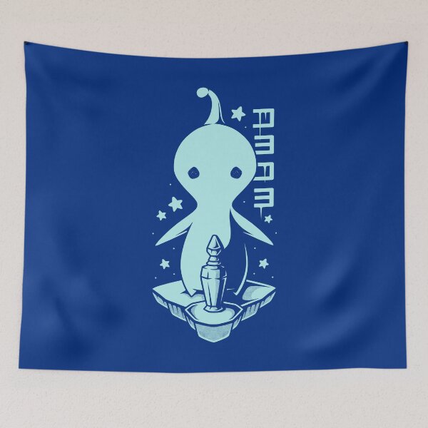 Item preview, PuPu Blue Alien designed and sold by AlundrART.