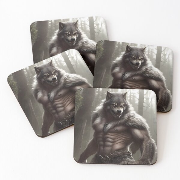 Item preview, Terrifying Werewolf searches for human prey. designed and sold by magikman65.