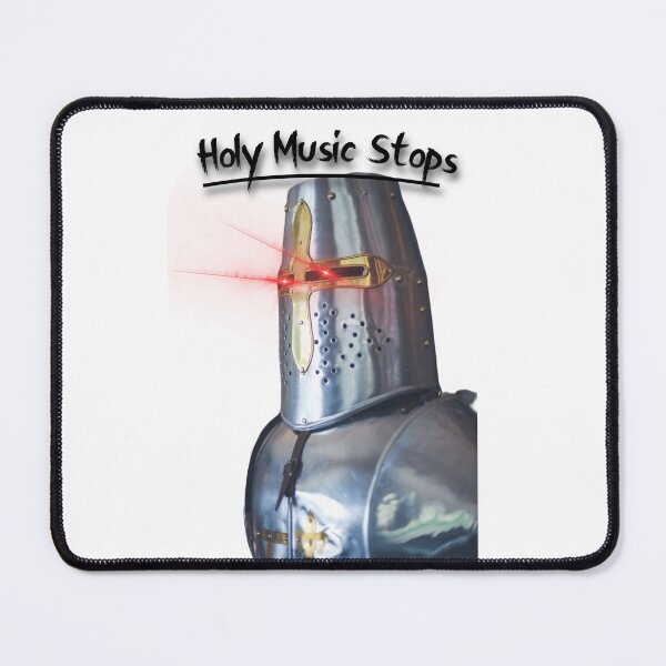 Item preview, Holy Music Stops - Angry Knight designed and sold by Vuk-TheGreat.