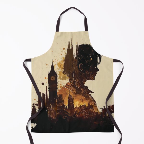 Item preview, Silhouettes of Steampunk Cityscape #15 designed and sold by MindAsylum.