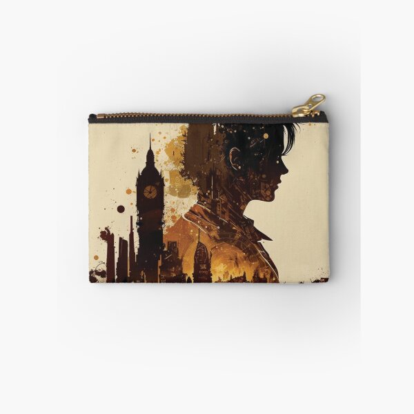 Item preview, Silhouettes of Steampunk Cityscape #15 designed and sold by MindAsylum.