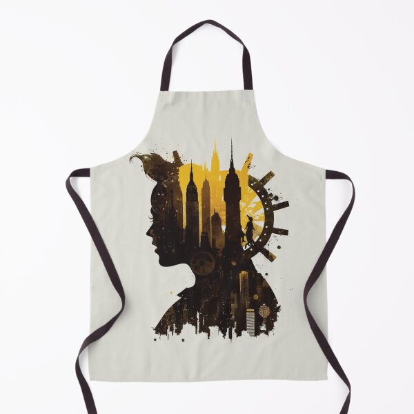 Item preview, Silhouettes of Steampunk Cityscape #14 designed and sold by MindAsylum.