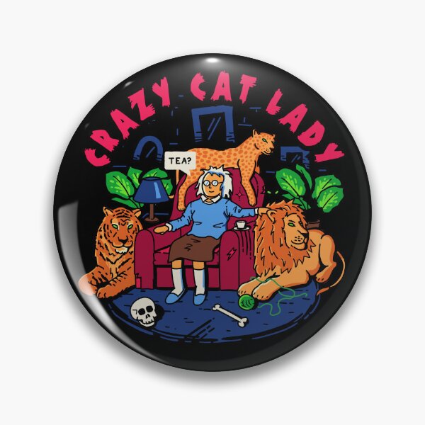 Item preview, Crazy Big Cat Lady designed and sold by Gamma-Ray.