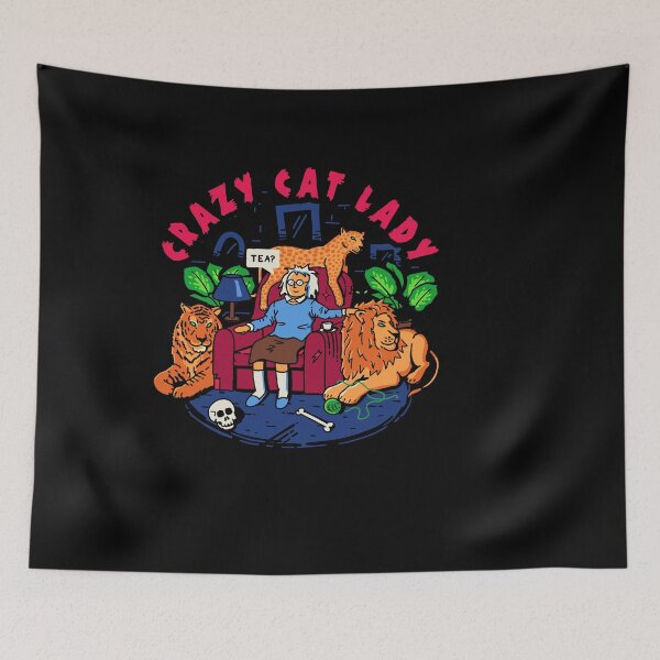 Item preview, Crazy Big Cat Lady designed and sold by Gamma-Ray.