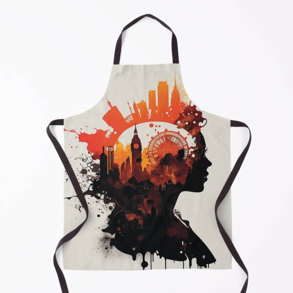 Item preview, Silhouettes of Steampunk Cityscape #13 designed and sold by MindAsylum.