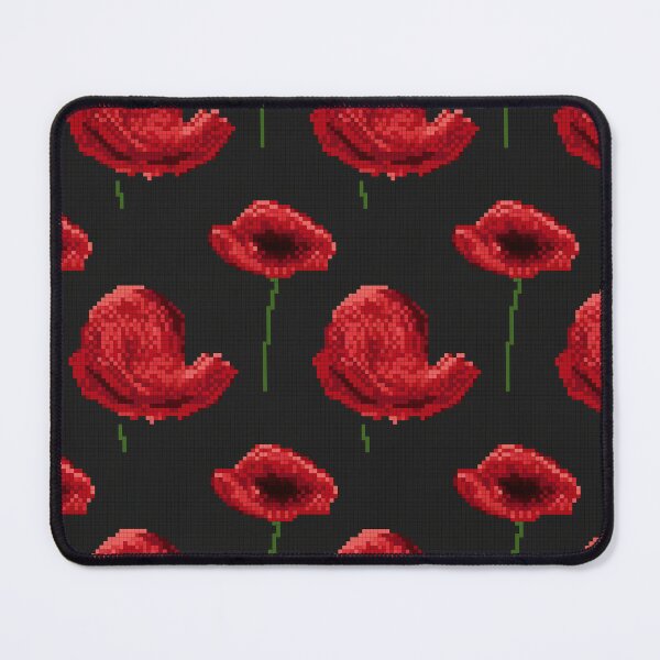 Item preview, Tiling pixelated Poppy designed and sold by paulstamp.