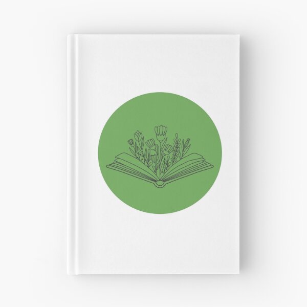 Item preview, Green Flowers in Book designed and sold by NCM-Designs.