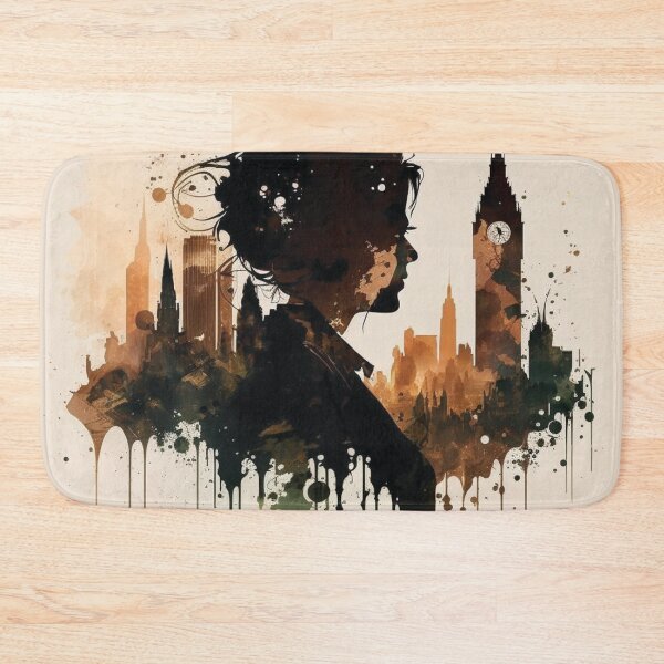 Item preview, Silhouettes of Steampunk Cityscape #12 designed and sold by MindAsylum.