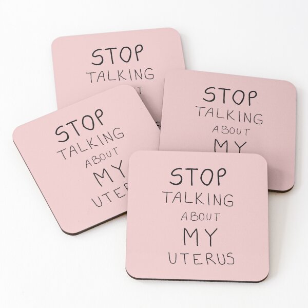 Item preview, Stop talking about my uterus designed and sold by lila-Moehre.