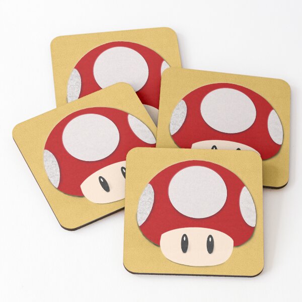 Item preview, Mushroom Mario paper cut designed and sold by the-snow-drop.