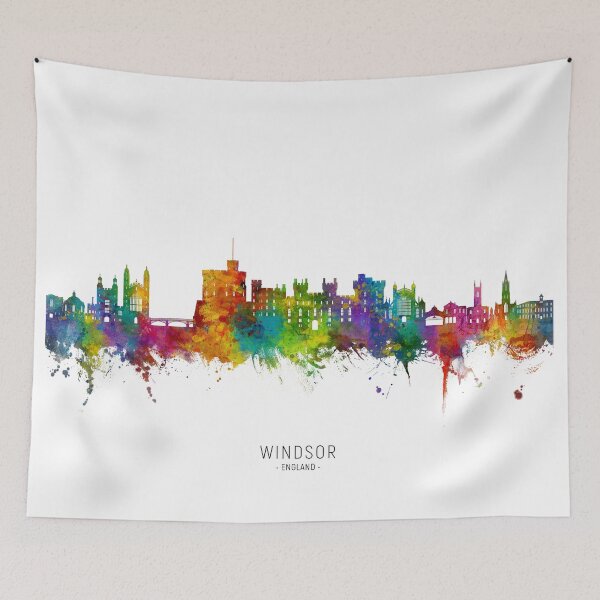 Item preview, Windsor England Skyline designed and sold by ArtPrints.