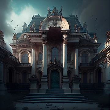 Vorschaubild zum Design A Jittery Grandeur Digital Painting von CodeAndColors