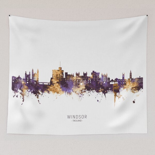 Item preview, Windsor England Skyline designed and sold by ArtPrints.