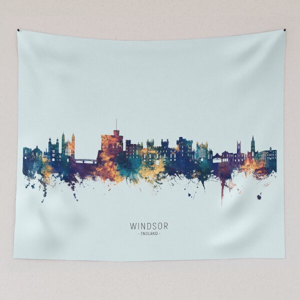Item preview, Windsor England Skyline designed and sold by ArtPrints.