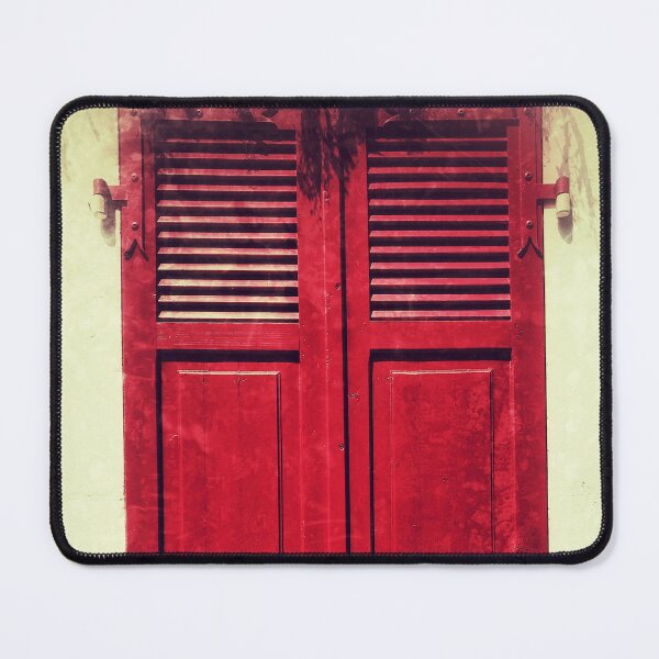 Item preview, Rustic Red Shutters designed and sold by Jellycandy.