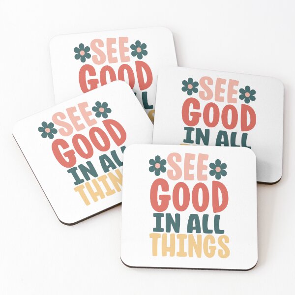 Item preview, See Good in All Things/ Motivational Sticker/ Positive/ Inspirational stickers designed and sold by mbarts85.